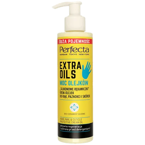 Perfecta Extra oils, Krem-olejek do rąk paznokci i skórek (nowa wersja)