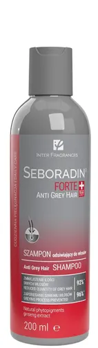 Seboradin Forte, Anti Grey Hair, Szampon odsiwiający do włosów