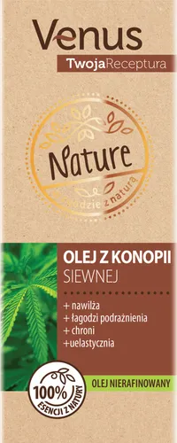 Venus Twoja Receptura, Olej z konopi siewnej