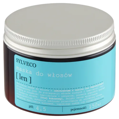 Sylveco Lniana maska do włosów [ Maska do włosów `Len`] - 1