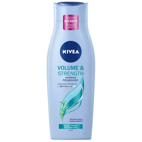 Nivea Volume & Strength, Szampon pielęgnujący do włosów
