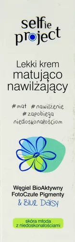 Selfie Project Lekki krem matująco-nawilżający - 3