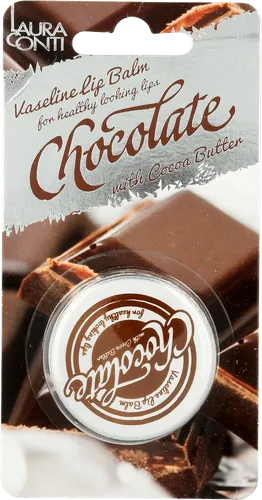 Laura Conti Vaseline Lip Balm Chocolate (Wazelinowy balsam do ust 'Czekolada')