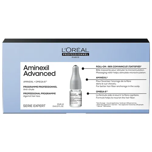 L'Oreal Professionnel Serie Expert, Aminexil Advanced (Program do walki z wypadaniem włosów o podwójnym działaniu) - 1