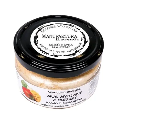 Manufaktura Lawenda Mango i bergamotka, Mus mydlany