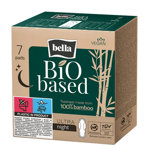Bella Bio Based Ultra Night Pads (Podpaski higieniczne na noc)