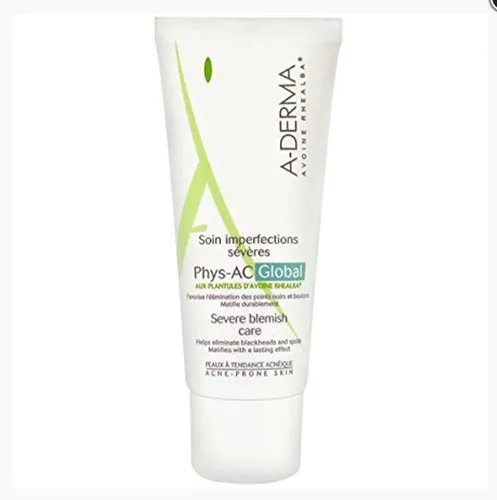 A-Derma Phys-AC Global, Severe Blemish Care (Krem do pielęgnacji ciężkich niedoskonałości skóry)
