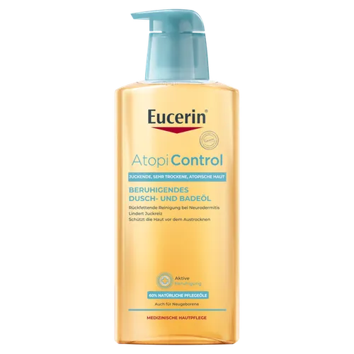 Eucerin Atopi Control, Kojący olejek do mycia ciała