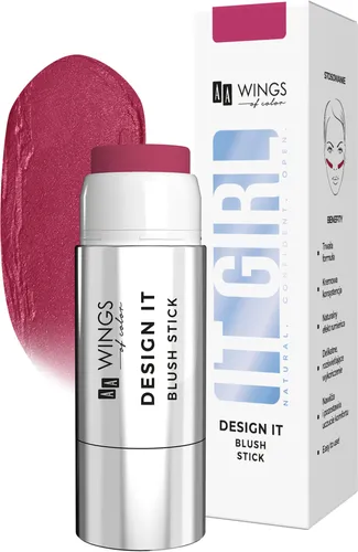 AA Wings of Color It Girl, Design It Blush Stick (Róż w sztyfcie) - 2