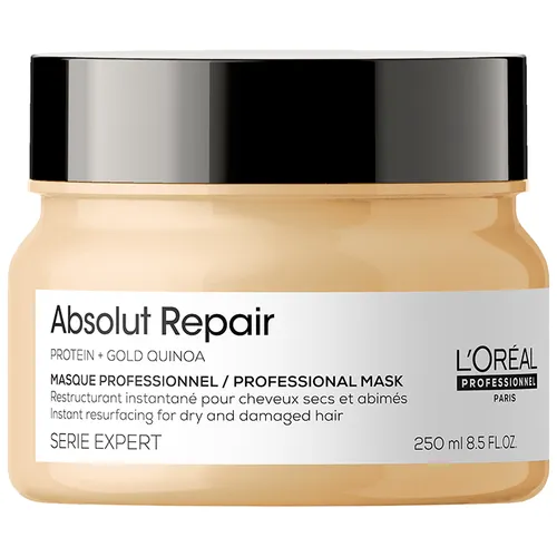 L'Oreal Professionnel Serie Expert, Absolut Repair Gold Quinoa, Instant Resurfacing Masque (Maska do włosów zniszczonych) - 1