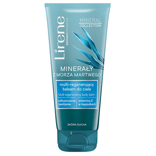Lirene Dermoprogram Mineral Collection, Balsam do ciała  multi-regenerujący z minerałami z Morza Martwego