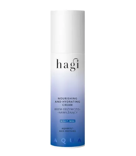 Hagi Aqua Zone, Krem odżywczo-nawilżający na noc