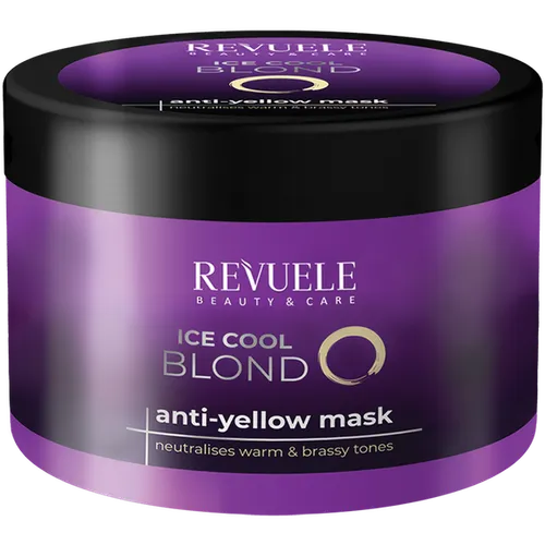 Revuele Beauty & Care, Ice Cool Blond Anti-Yellow Mask (Maska do włosów blond)