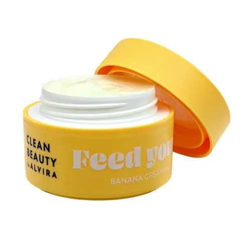 Alvira Clean Beauty, Feed Your Skin Banana Cream Mask (Maseczka do twarzy)