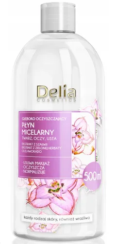 Delia Głęboko oczyszczający płyn micelarny