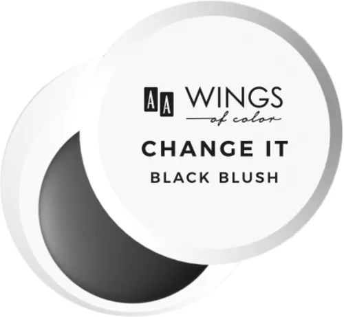 AA Wings of Color It Girl, Change It Black Blush (Czarny róż w kremie)