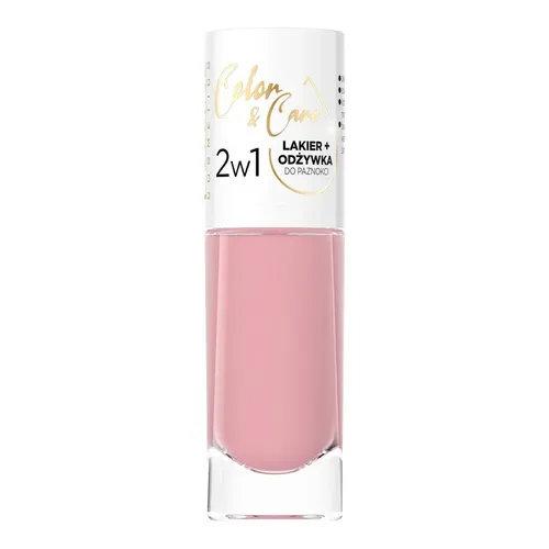 Eveline Cosmetics Color & Care, Lakier + odżywka do paznokci 2 w 1 - 2