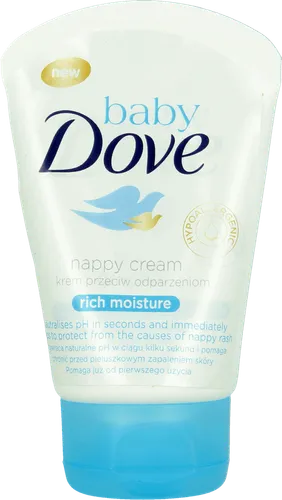 Dove Baby, Rich Moisture, Nappy Cream (Krem przeciw odparzeniom)
