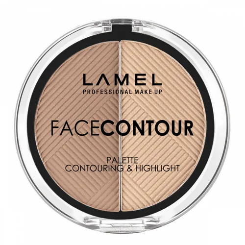 Lamel Professional Face Contour, Contouring & Highlight Palette (Paleta do konturowania)