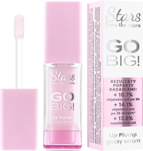 Stars from the stars Go Big! Lip Plump Glossy Serum (Błyszczyk serum powiększające usta)