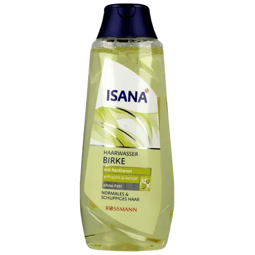 Isana Hair, Birken-Haarwasser [Haarwasser Birke mit Panthenol Normales & Schuppiges Haar] (Woda brzozowa do włosów normalnych i z łupieżem)