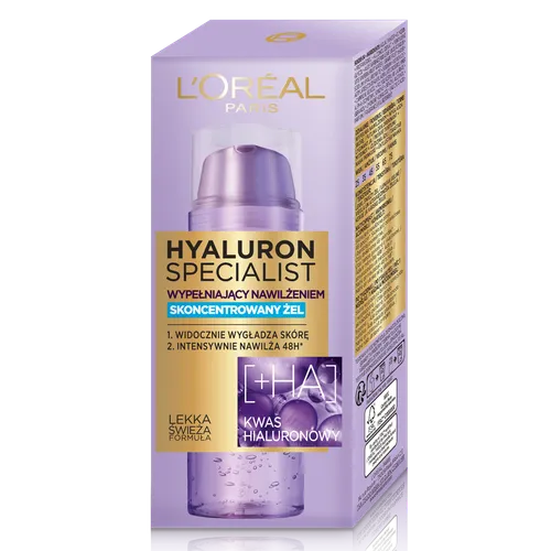 L'Oreal Paris Hyaluron Specialist, Concentrated Jelly (Skoncentrowany żel)