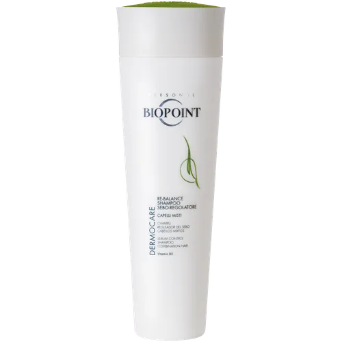 Biopoint Dermocare Re-balance, Balancing Shampoo for Mixed Hair (Szampon regulujący wydzielanie sebum do włosów mieszanych)