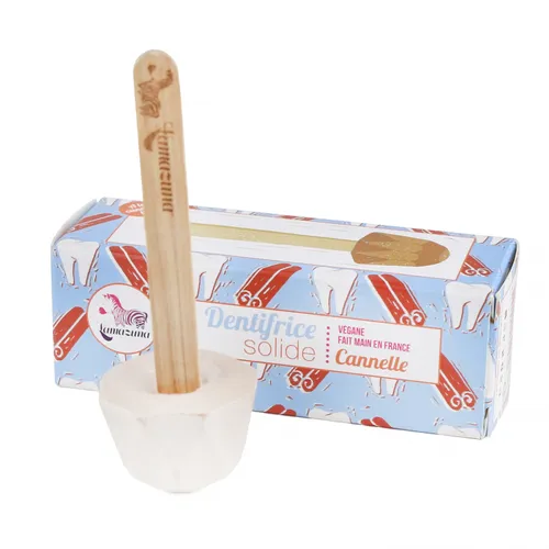 Lamazuna Dentifrice Solide Cannelle (Stała pasta do zębów z cynamonem)