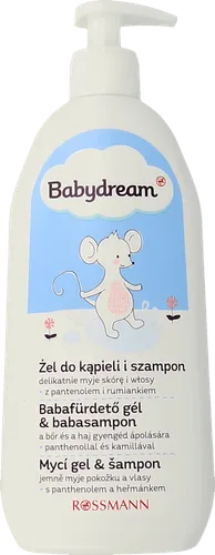 Babydream Żel do kąpieli i szampon (nowa wersja)