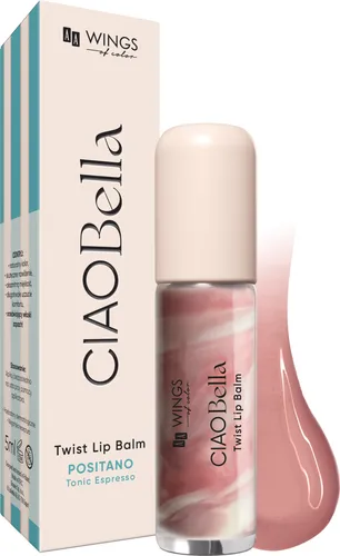AA Wings of Color Ciao Bella, Positano Tonic Espresso, Twist Lip Balm (Błyszczyk-balsam do ust) - 2