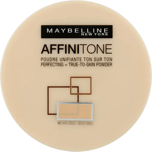 Maybelline New York Affinitone, Poudre Unifiante Ton Sur Ton [Unifying Tone - On - Tone Powder] (Puder prasowany) - 4