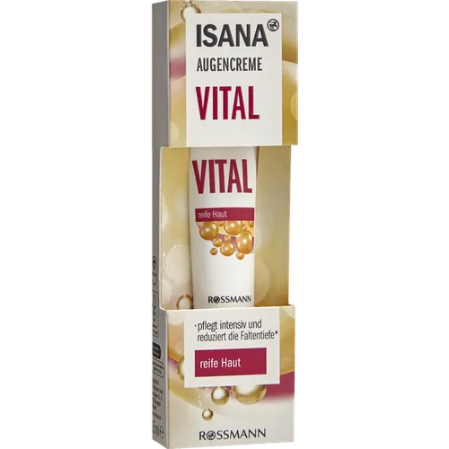 Isana Vital, Augencreme (Krem pod oczy do skóry dojrzałej)