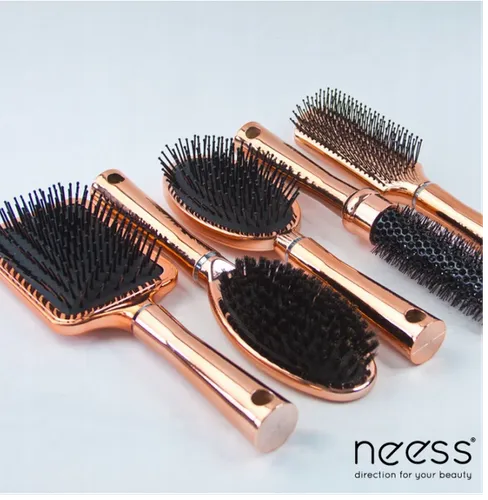 Neess Rose Gold, Szczotka do włosów cienkie igły nr 1257 - 3