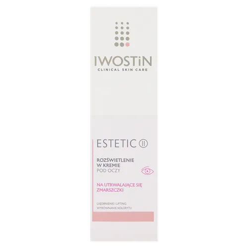 Iwostin Estetic II, Rozświetlenie w kremie pod oczy