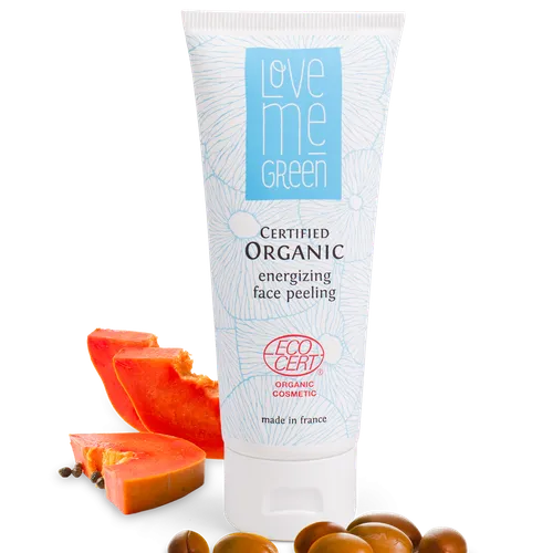 Love Me Green Organic Energising Face Peeling (Energizujący peeling do twarzy)