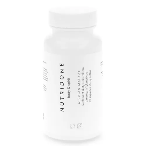Nutridome African mango, Suplement diety z ekstraktem z mango afrykańskiego
