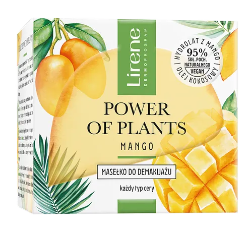 Lirene Dermoprogram Power of Plants, Masełko do demakijażu `Mango`