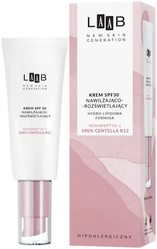 AA LAAB, Krem SPF 30 nawilżająco-rozświetlający