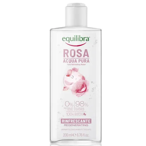 Equilibra Rosa Ialuronica, Acqua Pura (Odświeżająca czysta woda różana)