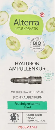 Alterra Hyaluron Ampullenkur (Kuracja w ampułkach z kwasem hialuronowym)