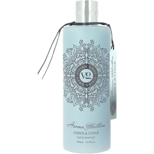 Vivian Gray Aroma Selection, Amber & Cedar Bath & Shower Gel (Żel do kąpieli oraz pod prysznic)