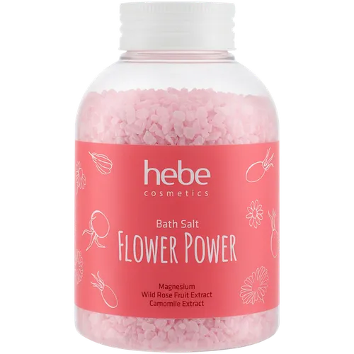 Hebe Cosmetics, Flower Power Bath Salt (Sól do kąpieli)