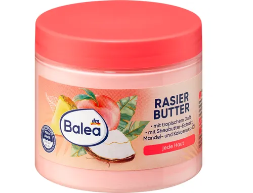 Balea Tropic, Peach Shaving Butter (Masło do golenia ciała z ekstraktem z brzoskiwni)