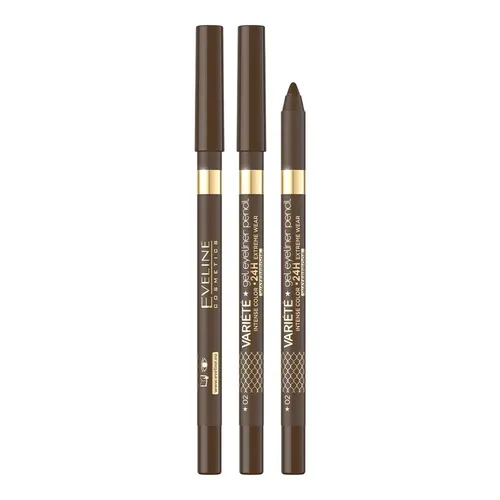 Eveline Cosmetics Variete, Gel Eyeliner Pencil (Żelowa kredka do oczu) - 3