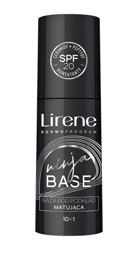 Lirene Dermoprogram Matująca baza pod podkład 10 w 1 SPF 20 `Ninja Base`