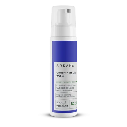 Arkana Neuro Cannabis Foam (Kanabisowa neuro-pianka do mycia dla skór zestresowanych i dysfunkcyjnych)