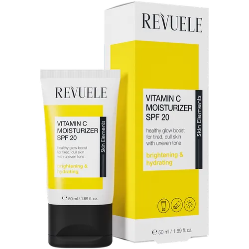 Revuele Skin Elements, Vitamin C Moisturizer SPF 20 (Nawilżający krem do twarzy z SPF 20)