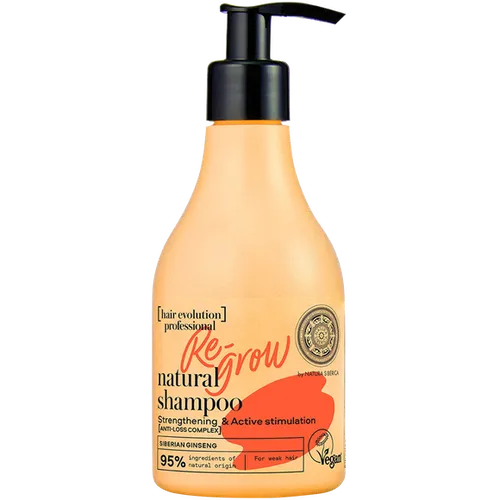 Natura Siberica Re-grow, Natural Shampoo (Szampon wzmacniający do włosów z tendencją do wypadania)