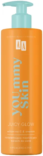 AA YOU.mmy Skin, Rozświetlająco-nawilżający balsam do ciała `Juicy Glow`