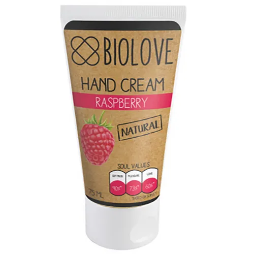 Biolove Raspberry, Hand Cream (Krem do rąk `Malina`)